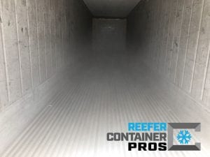 Refrigerated Shipping Container Interior Used 40 Foot High Cube Intermodal Reefer Container - Reefer Container Pros: Buy & Rent Refrigerated Shipping Containers