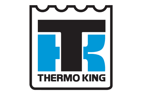 Themo King reefer unit, Themo King refrigerated shipping container, Themo King logo, Themo King refrigerated cold storage, Themo King reefer unit