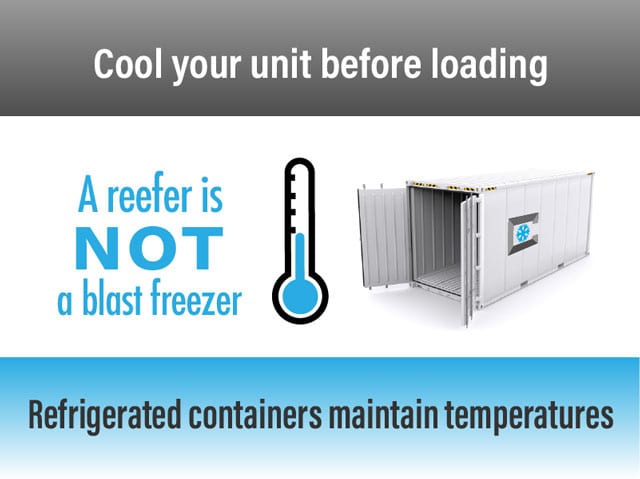 reefer container temperature, refrigerated shipping container cooling, refrigerated shipping container maintain temperature, temperature control storage, reefer storage, refrigerated storage container, reefer conex, reefer trailer, reefer storage rental, Reefer Container Pros